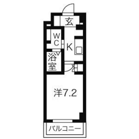 池下駅 徒歩5分 4階の物件間取画像